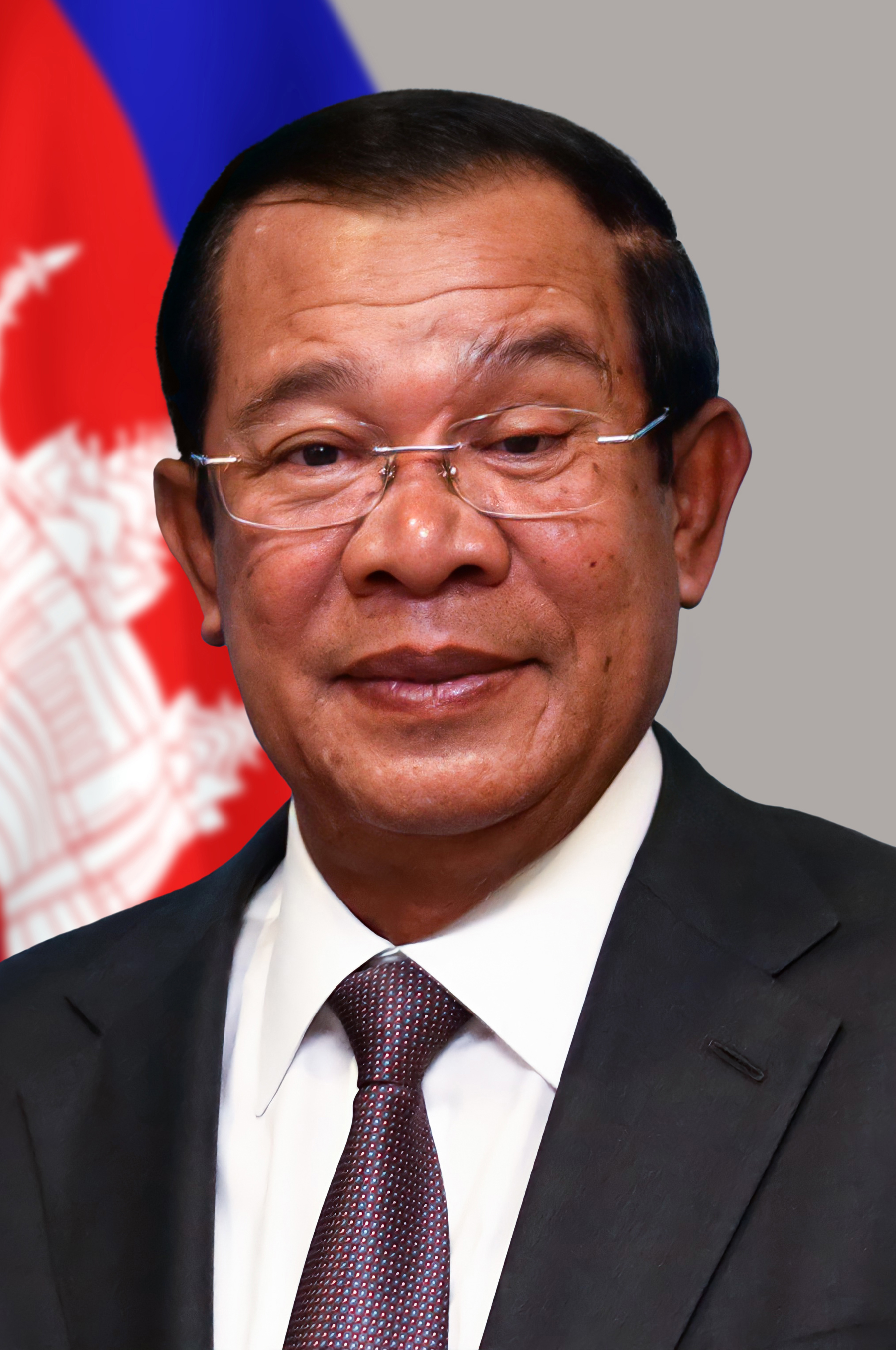 Hun Sen, Prime Minister of Cambodia, July 1998